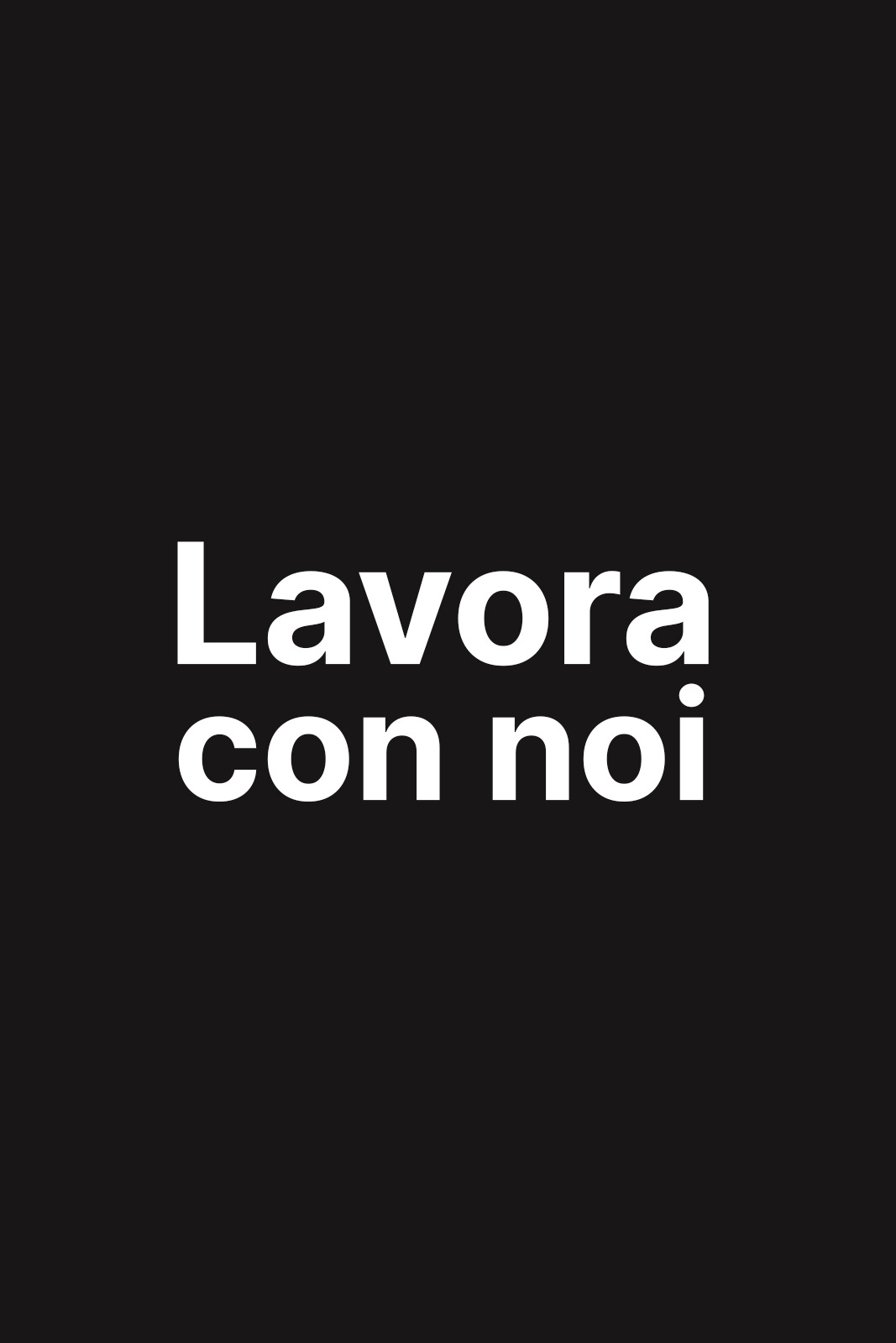 Invia la tua candidatura